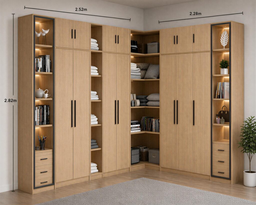 morris master bedroom wardrobe