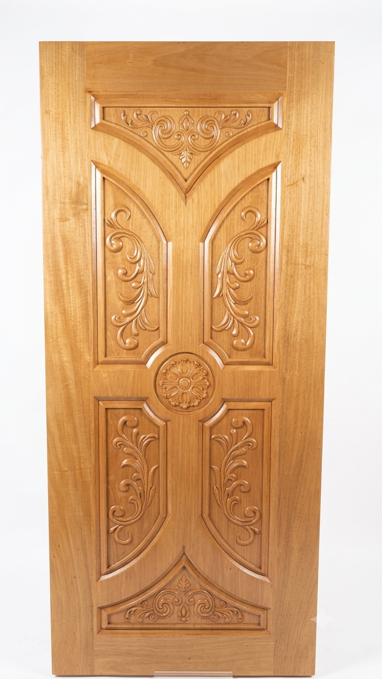 Spiral Design CNC Door