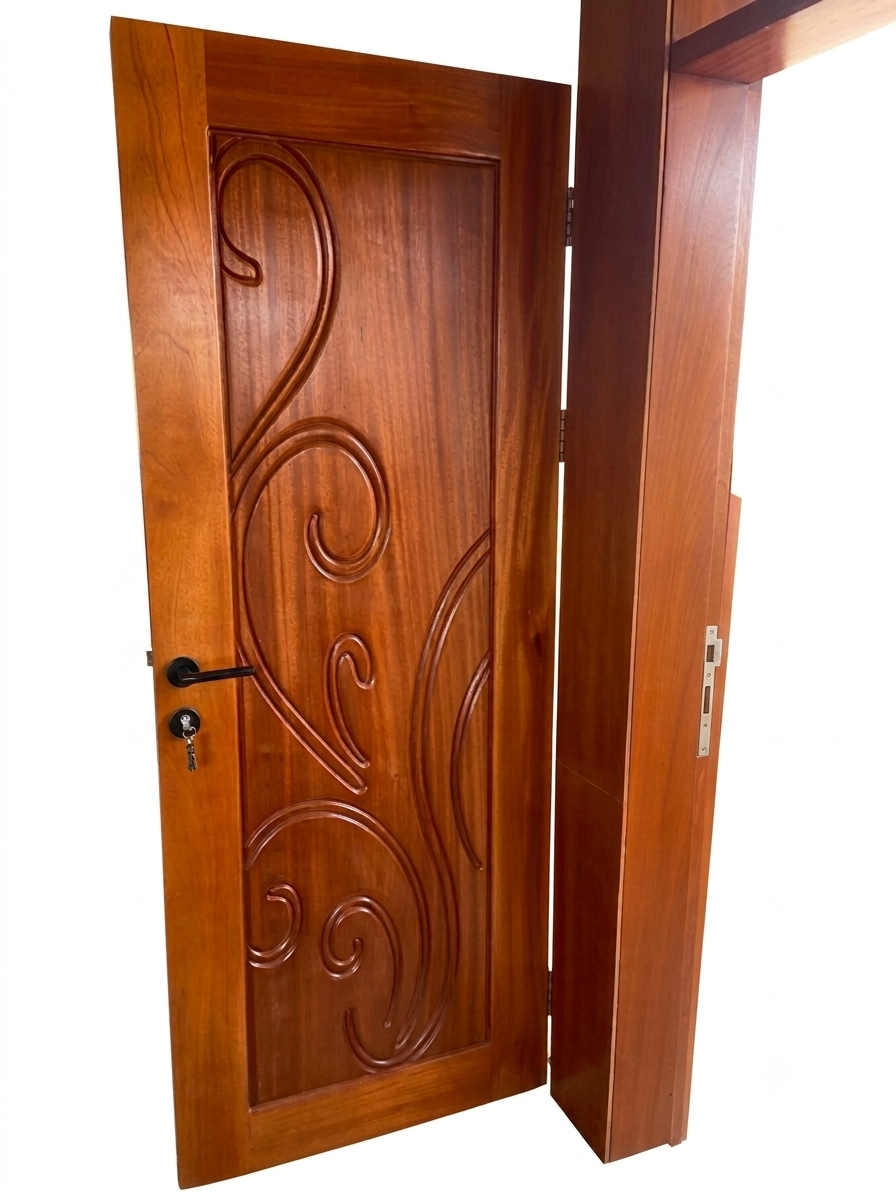 Floral Design CNC door